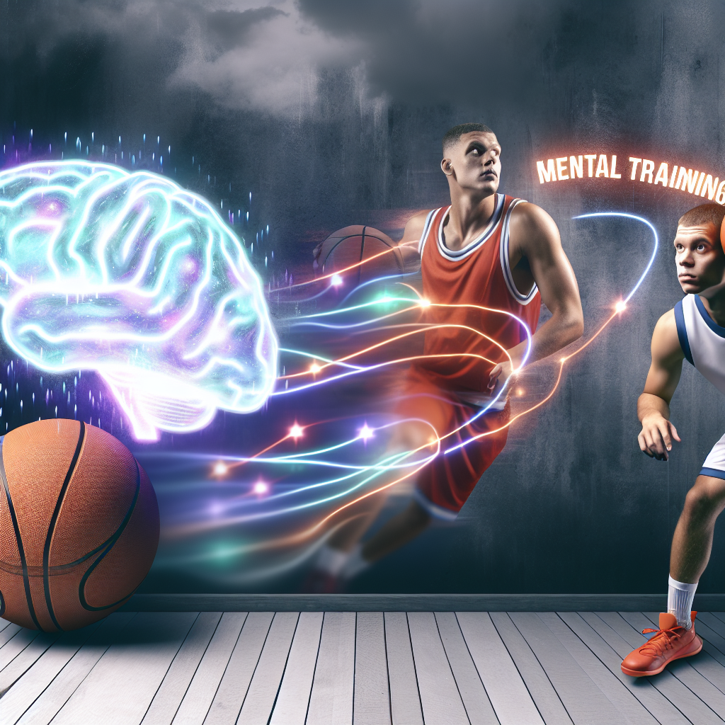 Basketbol oyuncusunun odaklanma ve strateji düşüncesiyle zihinsel dayanıklılığı kullandığı an