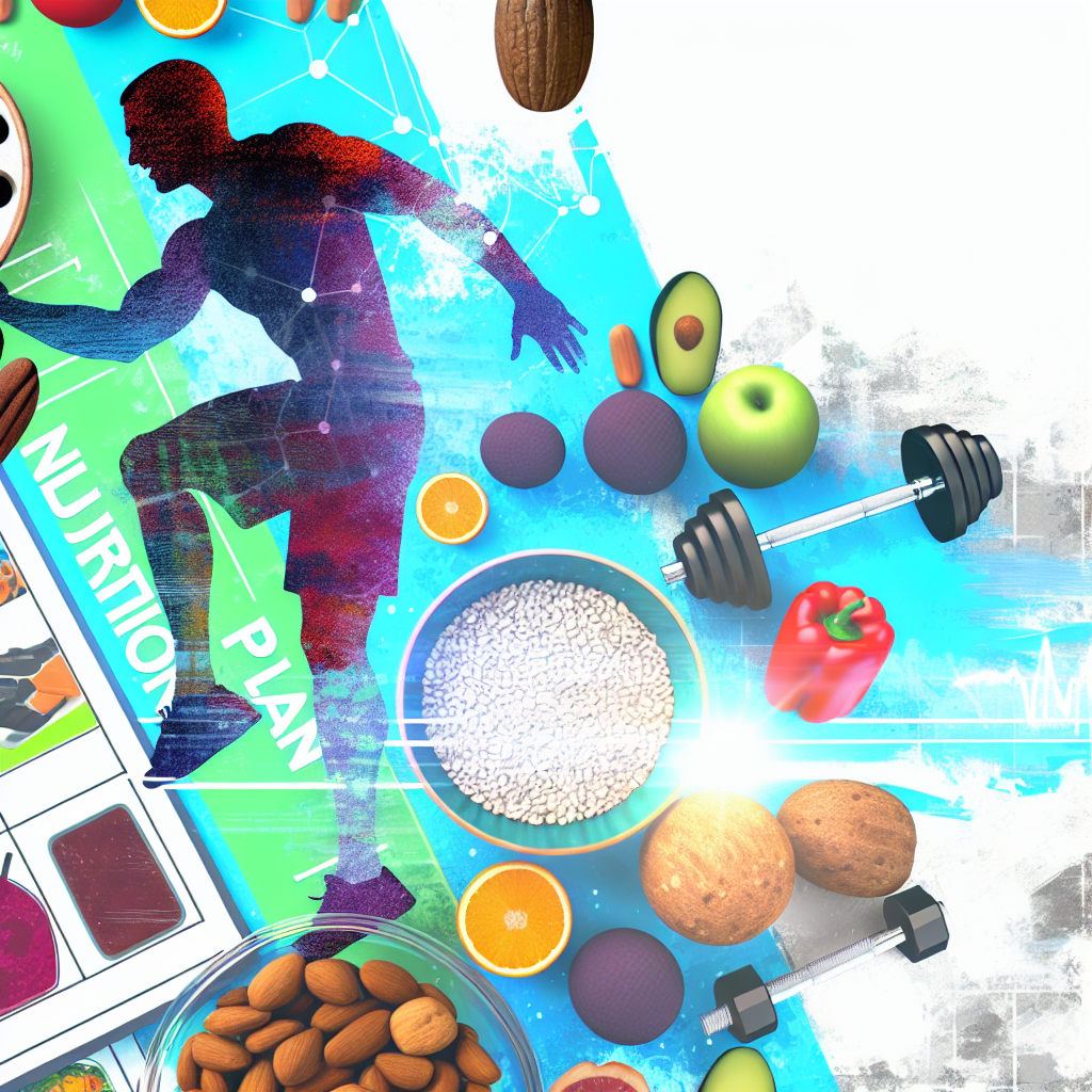 Döngüsel beslenme stratejilerini uygulayan sporcu görsel