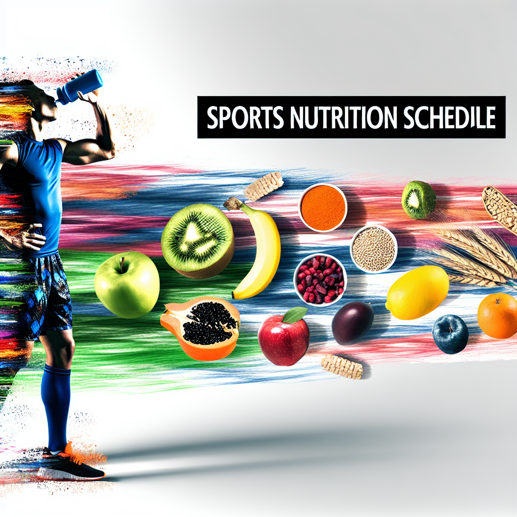 Sporcu beslenme tablosu örneği