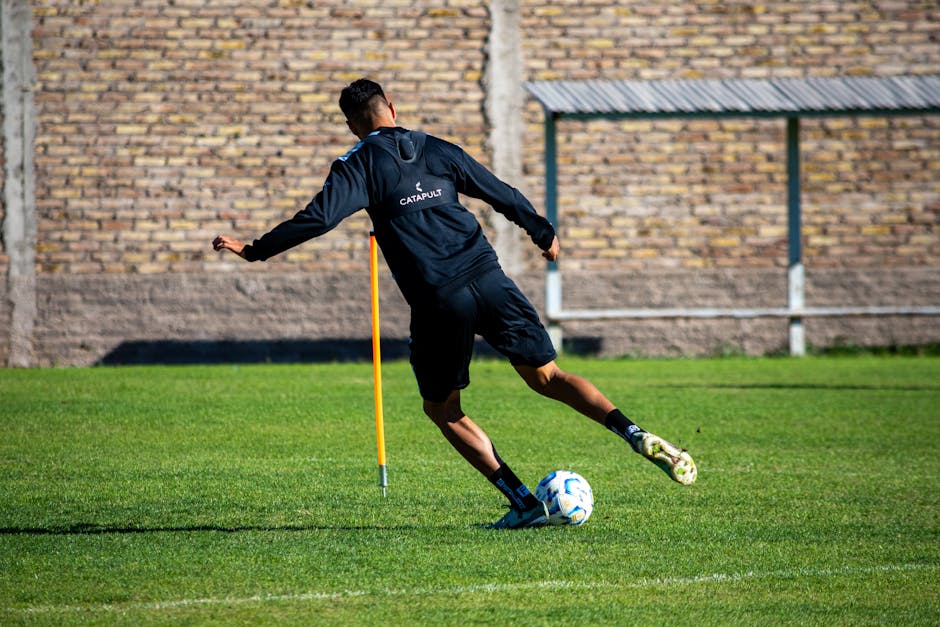 Isinma drill yapan bir bisiklet sürücüsü
