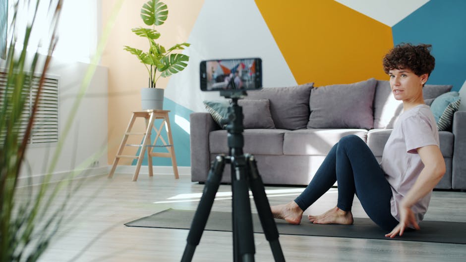 Cep telefonu ile evde video analizi için uygun kurulum ve ekipman